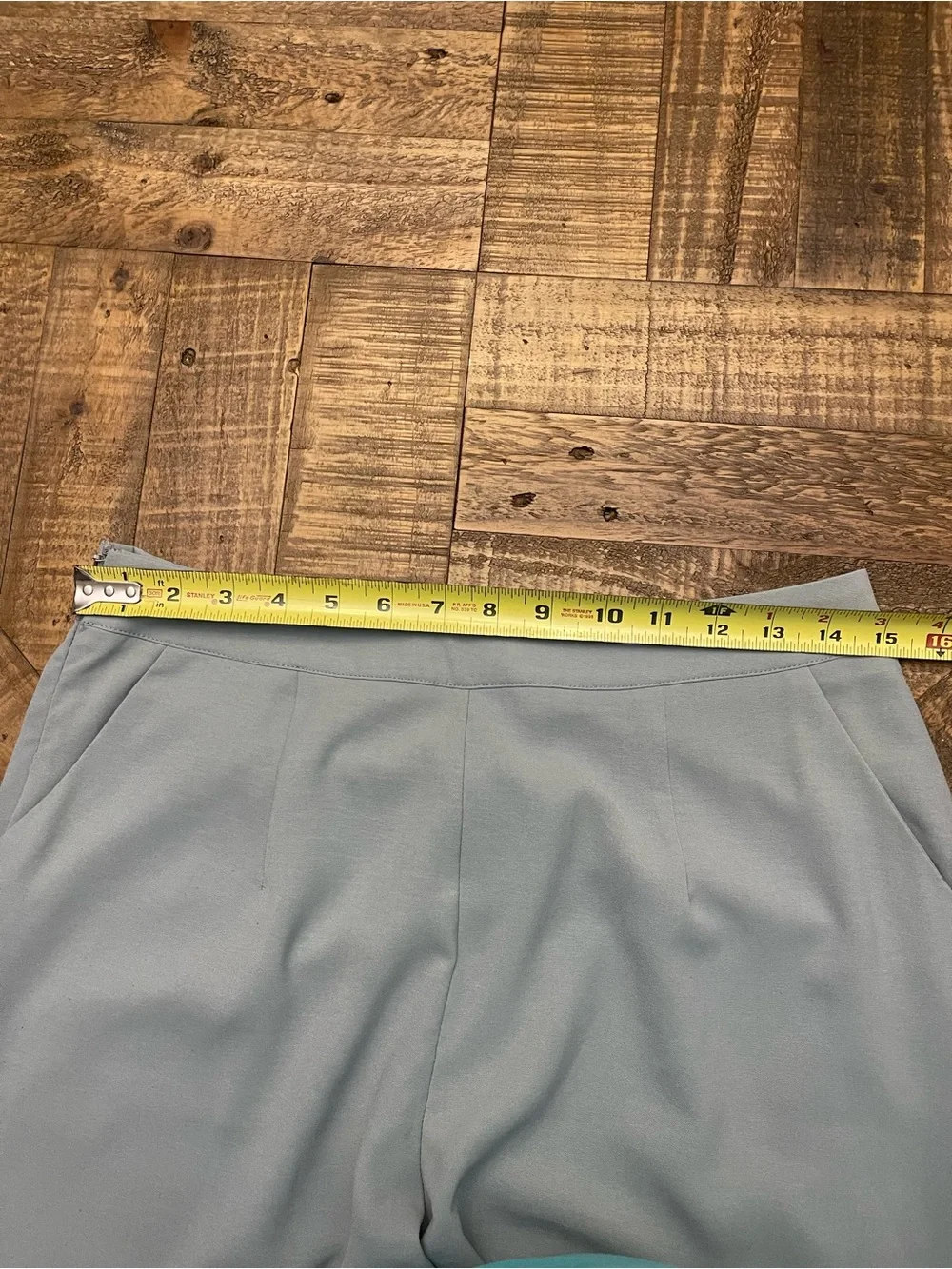 PLT Dusty Blue 2-Piece Tailored Pantsuit Matching Set